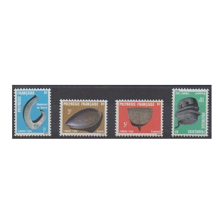 Acheter cette série de timbres de Polynésie de l'année 1984 (No T4/T7).