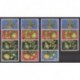 Polynésia - Official stamps - 1977 - Nb S1(A)/S15(A) - Fruits or vegetables