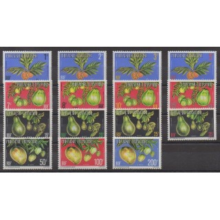 Acheter cette série de timbres de Polynésie de l'année 1977 (No S1(A)/S15(A)).
