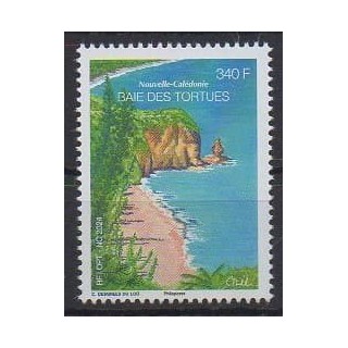 Acheter ce timbre de Nouvelle-Calédonie de l'année 2024 (La baie des tortues).