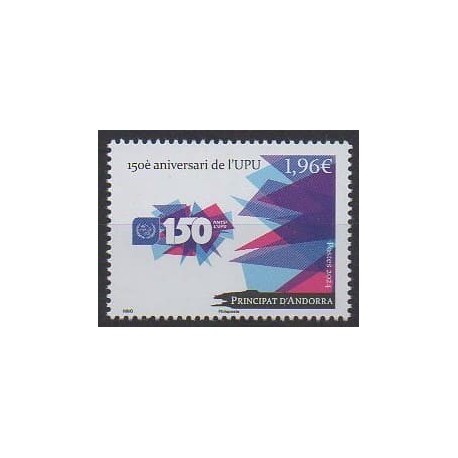 French Andorra - 2024 - 150 ans de l'UPU - Postal Service