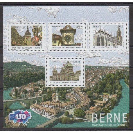 France - Blocks and sheets - 2024 - Nb BF Berne - Sights