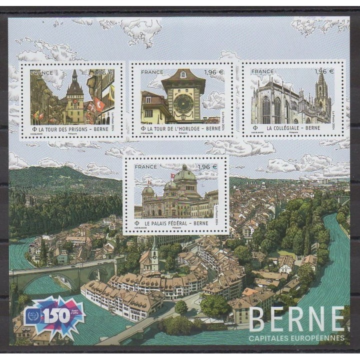 Acheter ce bloc-feuillet de France de l'année 2024 (No BF Berne).