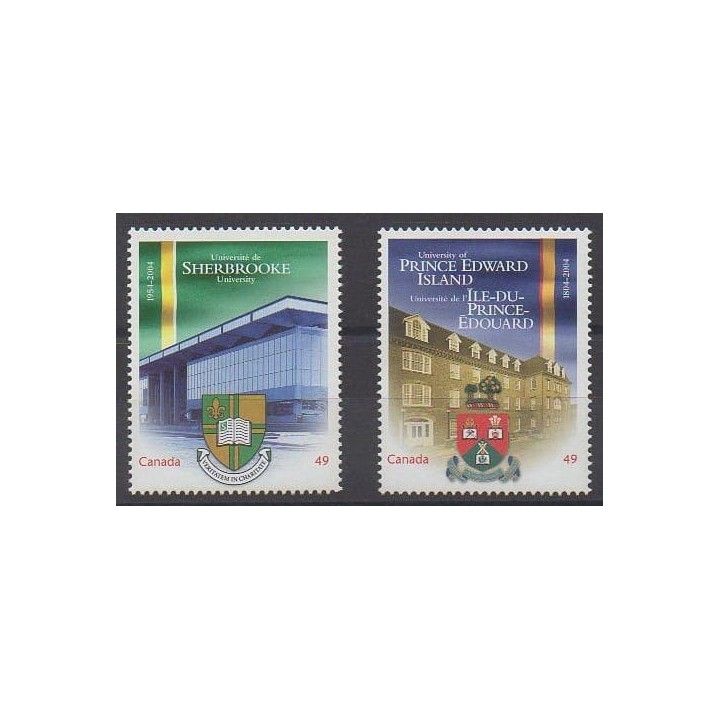 Buy this set of stamps of Canada of the year 2004 (Nb 2073 et 2075).