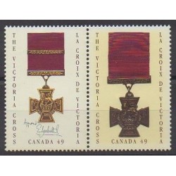 Canada - 2004 - No 2101/2102 - Monnaies, billets ou médailles