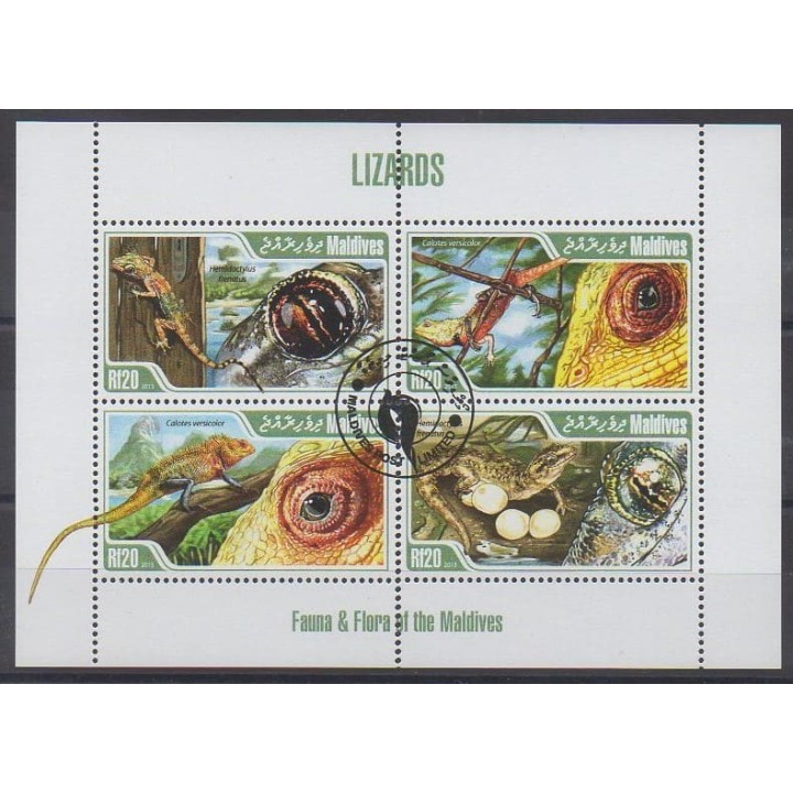 Buy this set of stamps of Maldives of the year 2013 (Nb 4083/4086). - Used