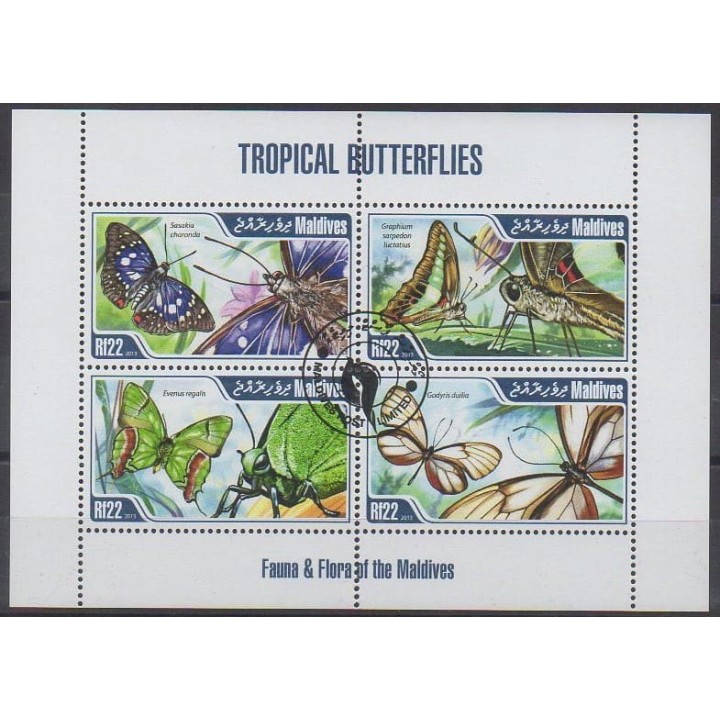 Acheter cette série de timbres des Maldives de l'année 2013 (No 4107/4110). - Oblitéré