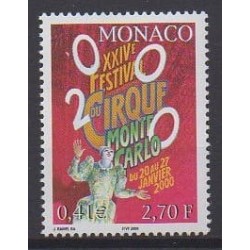 Monaco - 1999 - No 2225 - Cirque ou magie