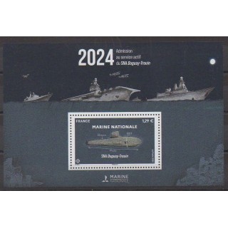Buy this souvenir sheet  of France of the year 2024 (Nb BF SNA Duguay-Trouin).