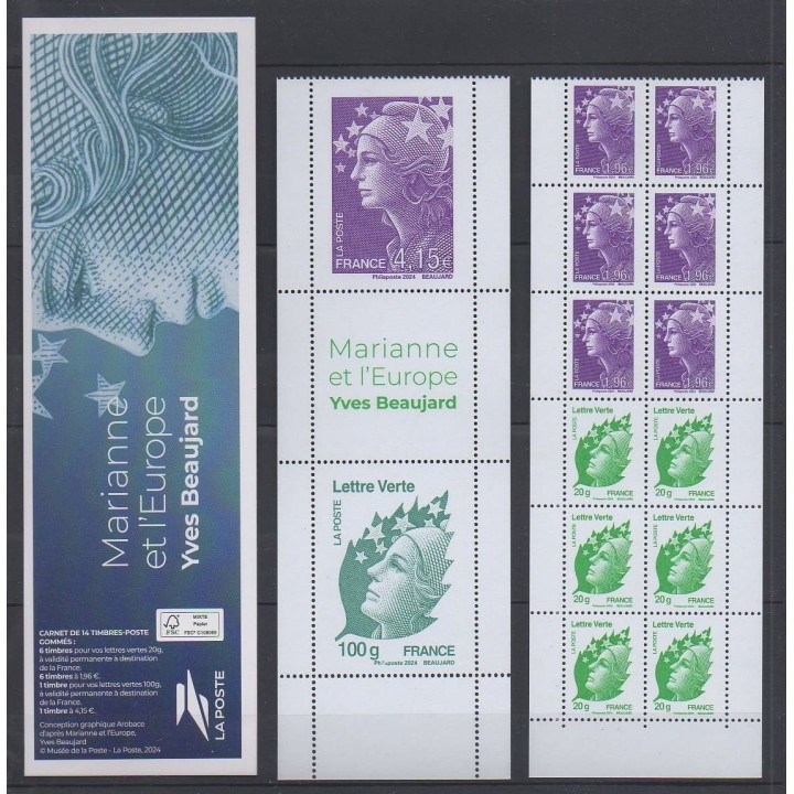 Acheter ce carnet de France de l'année 2024 (No C1535).