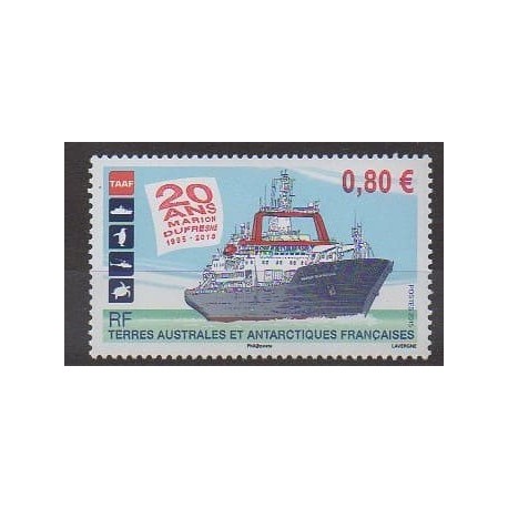 French Southern and Antarctic Territories - Post - 2015 - Nb 751 - Boats - Polar