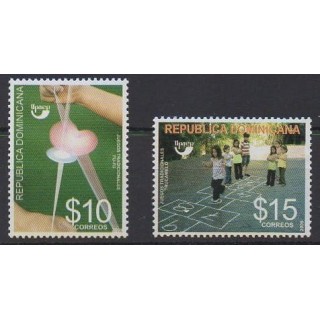 Acheter cette série de timbres de la République Dominicaine  de l'année 2009 (No 1592/1593).