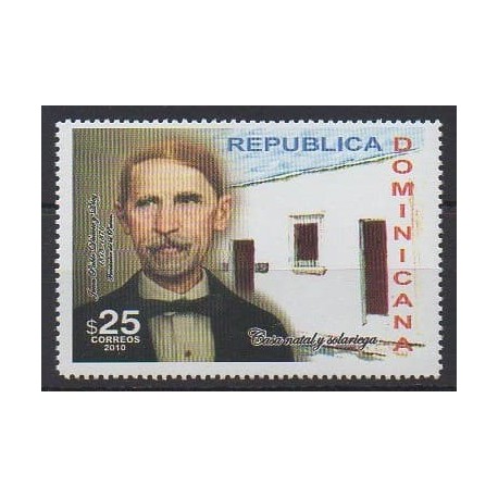 Dominican (Republic) - 2010 - Nb 1607 - Celebrities