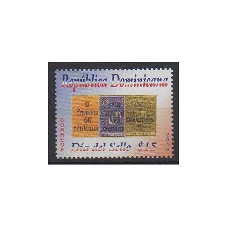 Dominican (Republic) - 2010 - Nb 1610 - Stamps on stamps