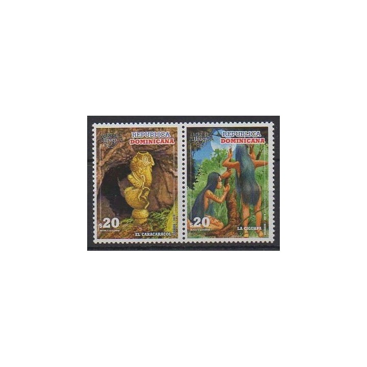Buy this set of stamps of Republic Dominican  of the year 2012 (Nb 1734/1735).