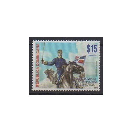 Dominican (Republic) - 2013 - Nb 1754 - Various Historics Themes