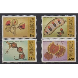 Zambia - 1981 - Nb 229/232 - Fruits or vegetables