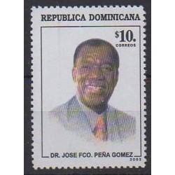 Dominican (Republic) - 2003 - Nb 1490 - Celebrities