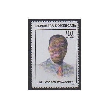 Dominican (Republic) - 2003 - Nb 1490 - Celebrities