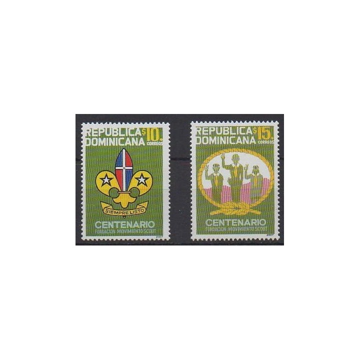 Buy this set of stamps of Republic Dominican  of the year 2008 (Nb 1555/1556).