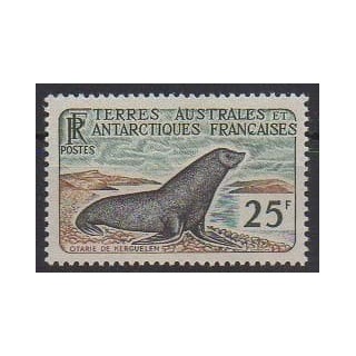 Acheter ce timbre des Terres Australes et Antarctiques Françaises de l'année 1959 (No 16).