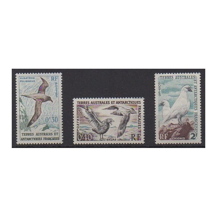 Acheter cette série de timbres des Terres Australes et Antarctiques Françaises de l'année 1959 (No 12/13A).