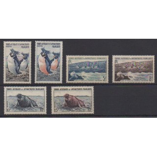Acheter cette série de timbres des Terres Australes et Antarctiques Françaises de l'année 1956 (No 2/7). - Neuf avec charnière