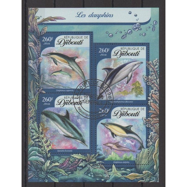 Acheter cette série de timbres de Djibouti de l'année 2016 (No 895/898). - Oblitéré