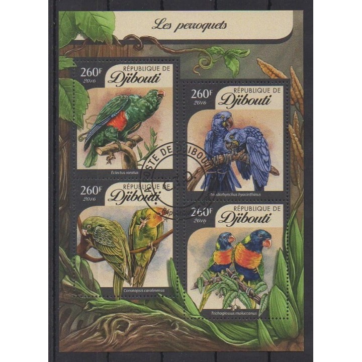 Acheter cette série de timbres de Djibouti de l'année 2016 (No 915/918). - Oblitéré