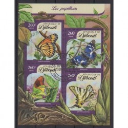 Djibouti - 2016 - No 887/890 - Insectes - Oblitérés