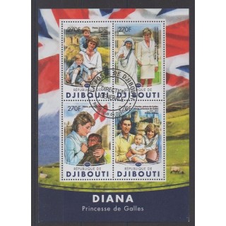 Acheter cette série de timbres de Djibouti de l'année 2016 (No 955/958). - Oblitéré