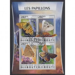 Djibouti - 2016 - Nb 1103/1106 - Insects - Used