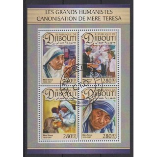 Acheter cette série de timbres de Djibouti de l'année 2016 (No 1304/1307). - Oblitéré