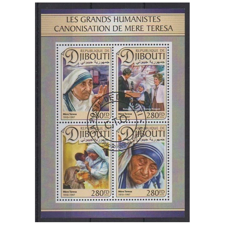 Buy this set of stamps of Djibouti of the year 2016 (Nb 1304/1307). - Used