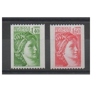 Timbres - France - Variétés - 1981 - No 2157a/2158a