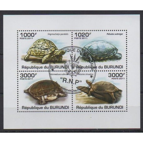 Burundi - 2011 - No BF163 - Tortues - Oblitéré