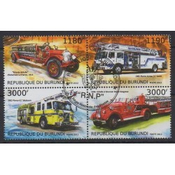 Burundi - 2012 - Nb 1830/1834 - Firemen - Used