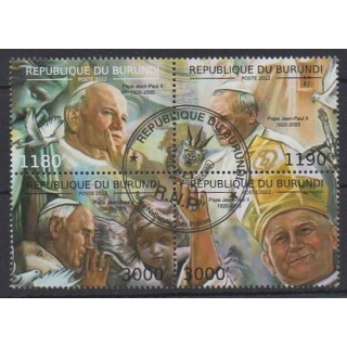 Buy this set of stamps of Burundi of the year 2012 (Nb 1688/1691). - Used