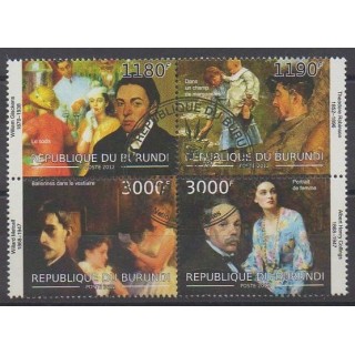 Buy this set of stamps of Burundi of the year 2012 (Nb 1640/1643). - Used