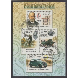Buy this set of stamps of Burundi of the year 2012 (Nb 1481/1484). - Used