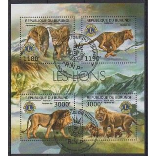 Buy this set of stamps of Burundi of the year 2012 (Nb 1702/1705). - Used