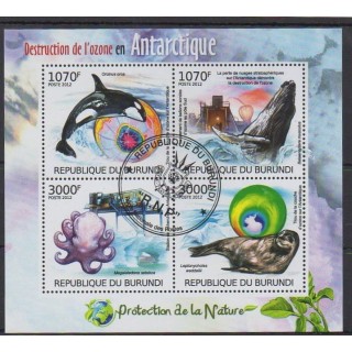 Acheter cette série de timbres du Burundi de l'année 2012 (No 1612/1615). - Oblitéré