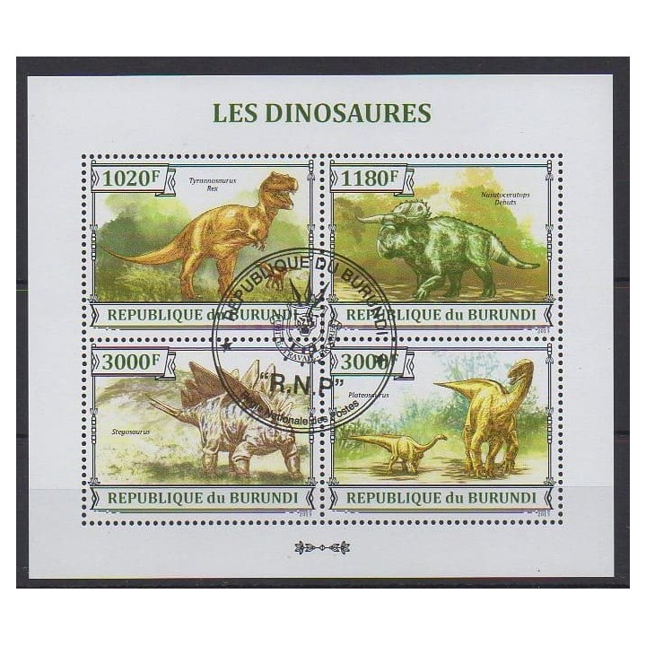 Acheter cette série de timbres du Burundi de l'année 2013 (No 2118/2121). - Oblitéré