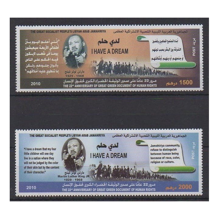 Buy this set of stamps of Libya of the year 2010 (Nb 2528/2529).