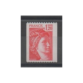 Stamps - France - Varieties - 1977 - Nb 1981Ba