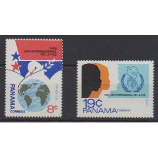 Buy this set of stamps of Panama of the year 1986 (Nb 1003/1004).