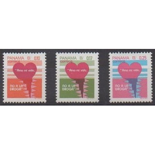 Buy this set of stamps of Panama of the year 1988 (Nb 1039/1041).
