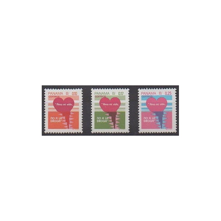 Buy this set of stamps of Panama of the year 1988 (Nb 1039/1041).