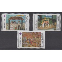 Panama - 1989 - No 1062/1064 - Noël