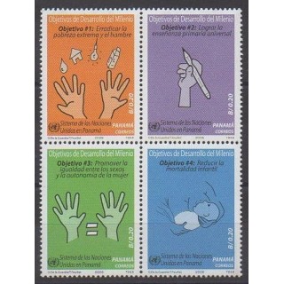 Acheter cette série de timbres du Panama de l'année 2010 (No 1262/1265).